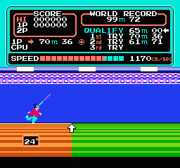 Hyper Olympic screenshot 3 for Famicom